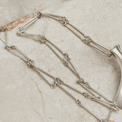 Chilled Champagne Sterling Silver Necklace by Matti J. Hyvärinen for Sirokoru