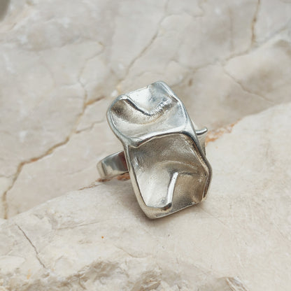 Dancer Sterling Silver Ring by Matti J. Hyvärinen 1973