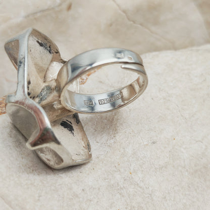 Dancer Sterling Silver Ring by Matti J. Hyvärinen 1973
