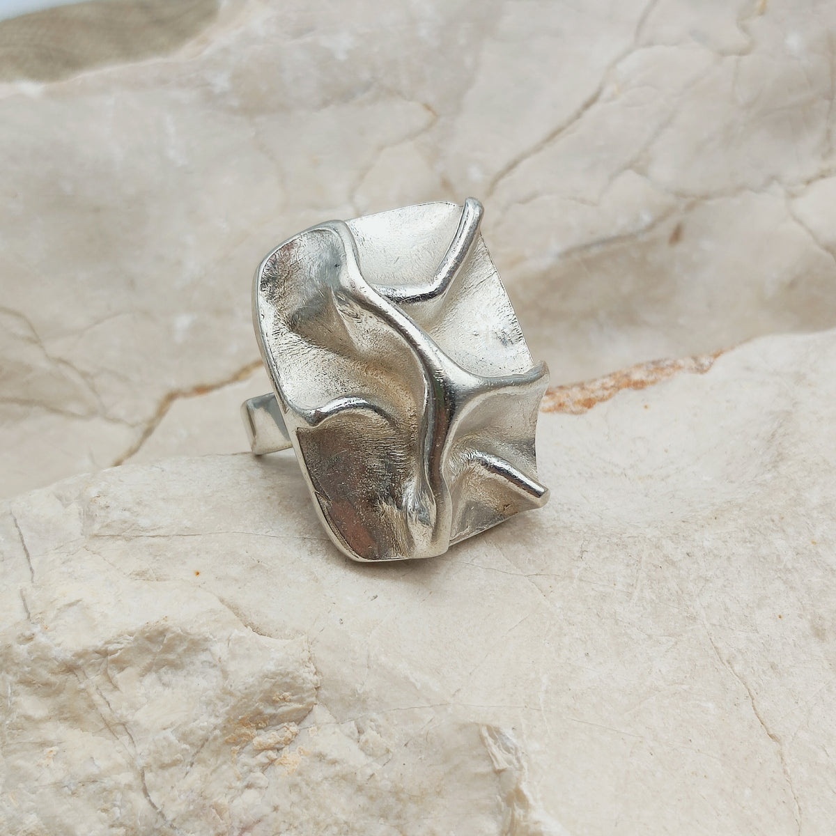 Dancer Sterling Silver Ring by Matti J. Hyvärinen 1973