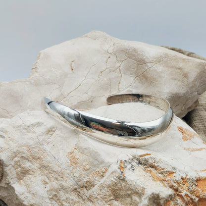 Sterling Silver Torque Necklace by Erik Dennung for Buch + Deichmann