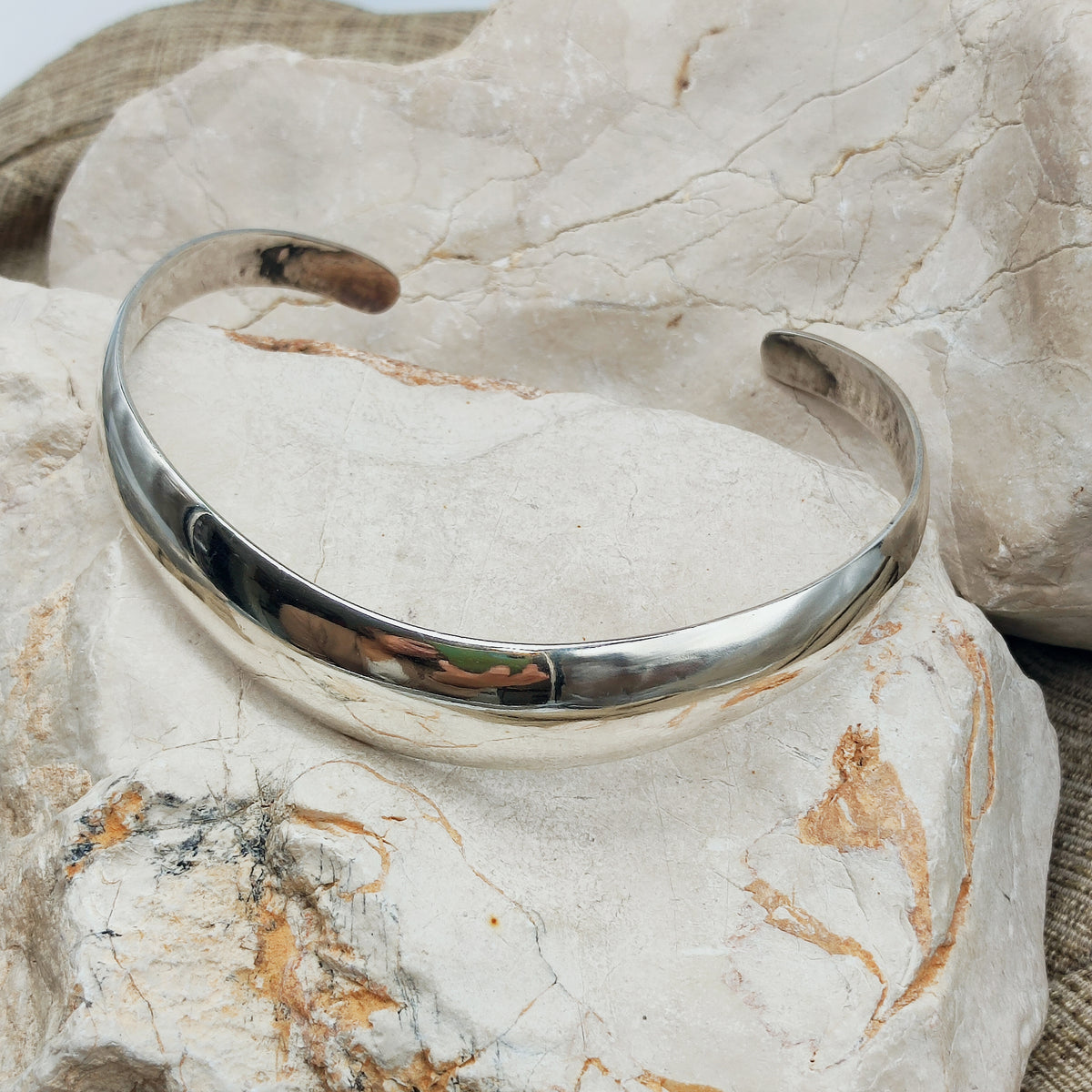 Sterling Silver Torque Necklace by Erik Dennung for Buch + Deichmann