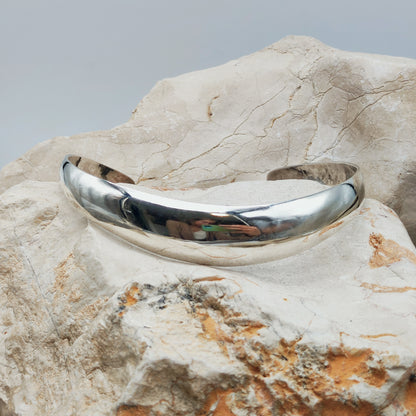 Sterling Silver Torque Necklace by Erik Dennung for Buch + Deichmann