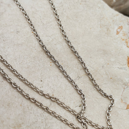 Hermès Chaîne d’Ancre Sterling Silver Pendant Necklace