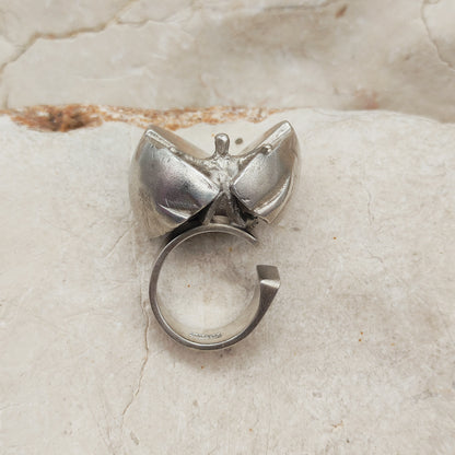 Vintage Ikaros Sterling Silver Ring by Björn Weckström for Lapponia 1975