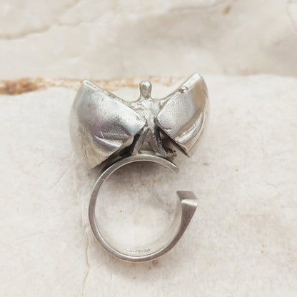 Vintage Ikaros Sterling Silver Ring by Björn Weckström for Lapponia 1975