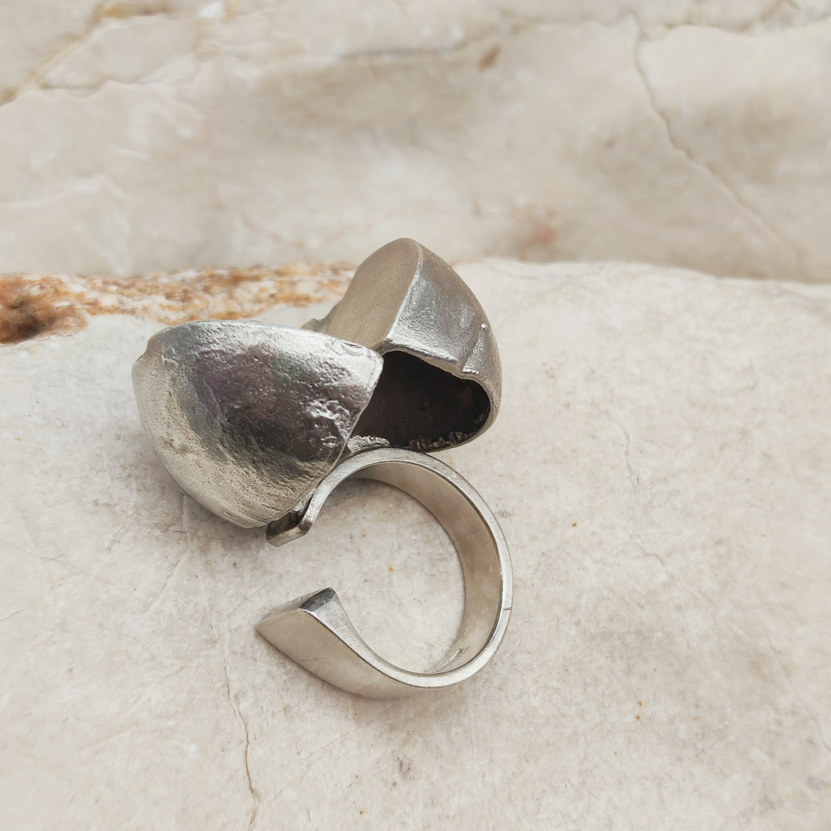 Vintage Ikaros Sterling Silver Ring by Björn Weckström for Lapponia 1975