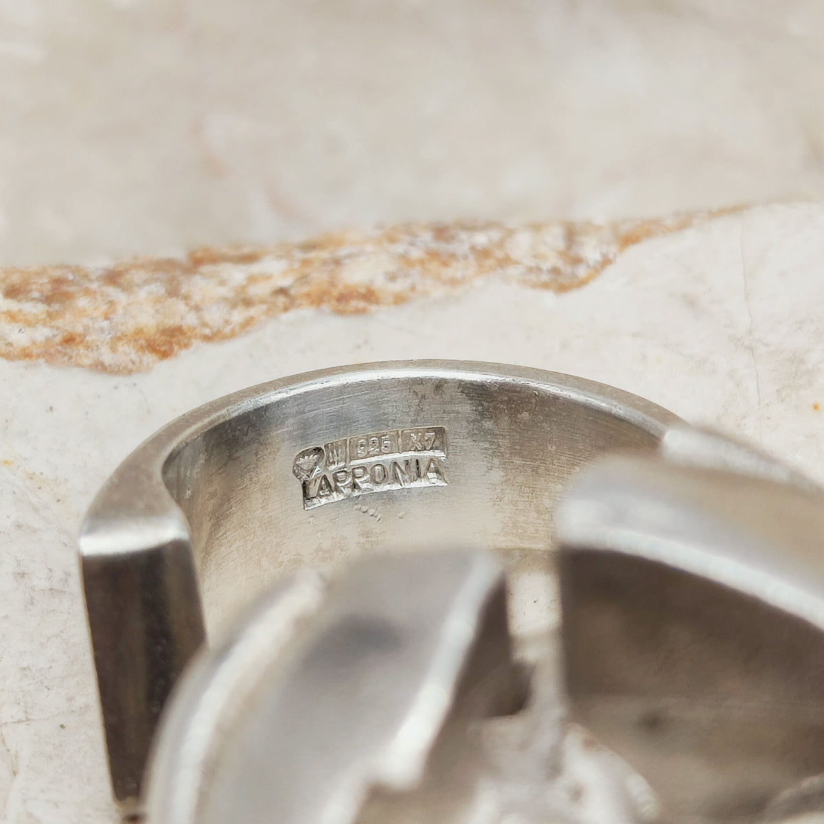 Vintage Ikaros Sterling Silver Ring by Björn Weckström for Lapponia 1975