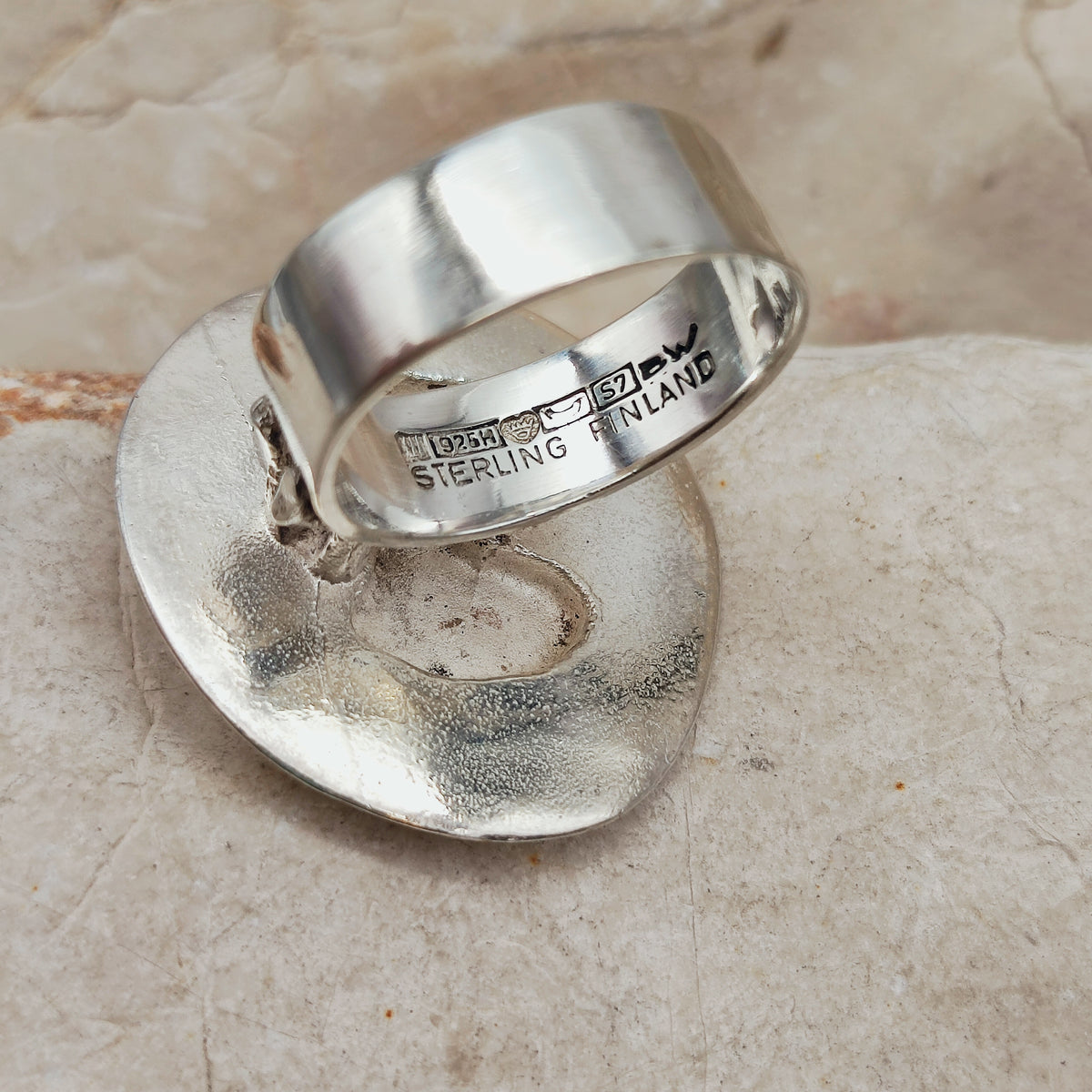 Galactic Dance Silver Ring by Björn Weckström for Lapponia 1971