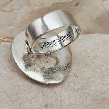 Galactic Dance Silver Ring by Björn Weckström for Lapponia 1971