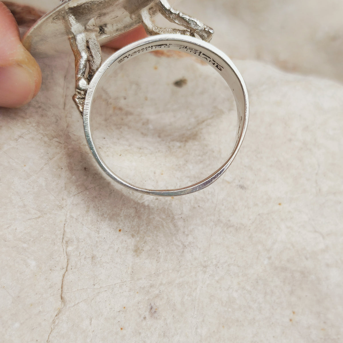 Galactic Dance Silver Ring by Björn Weckström for Lapponia 1971
