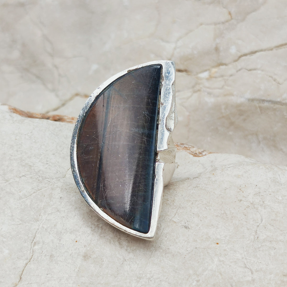 Vintage Honka Silver Ring by Zoltan Popovits for Lapponia