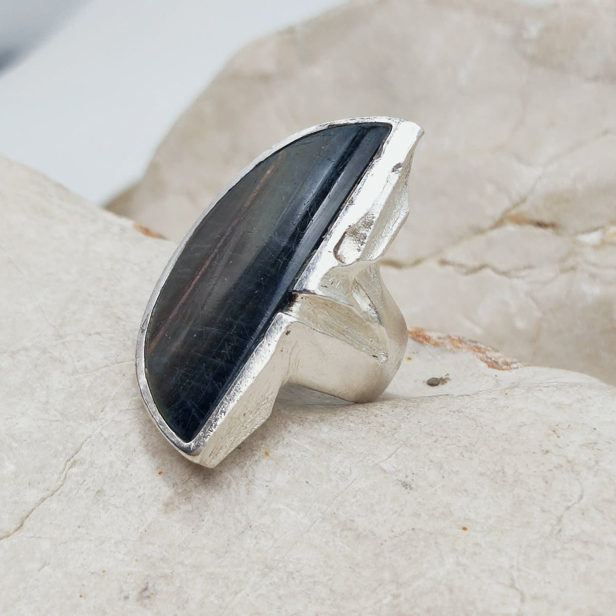 Vintage Honka Silver Ring by Zoltan Popovits for Lapponia