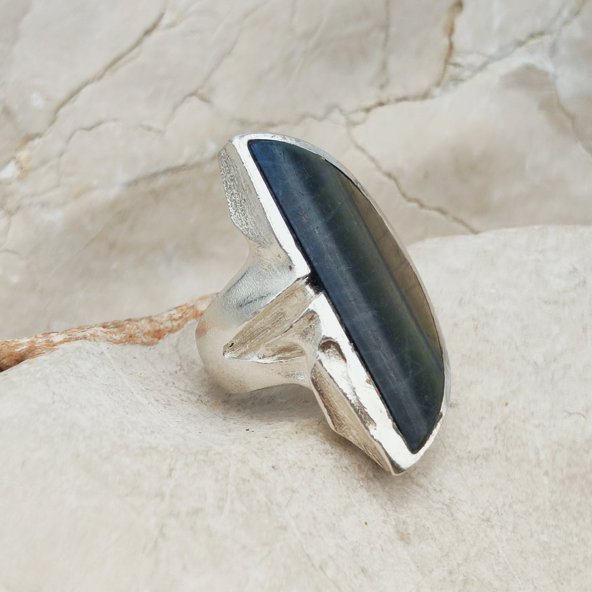 Vintage Honka Silver Ring by Zoltan Popovits for Lapponia