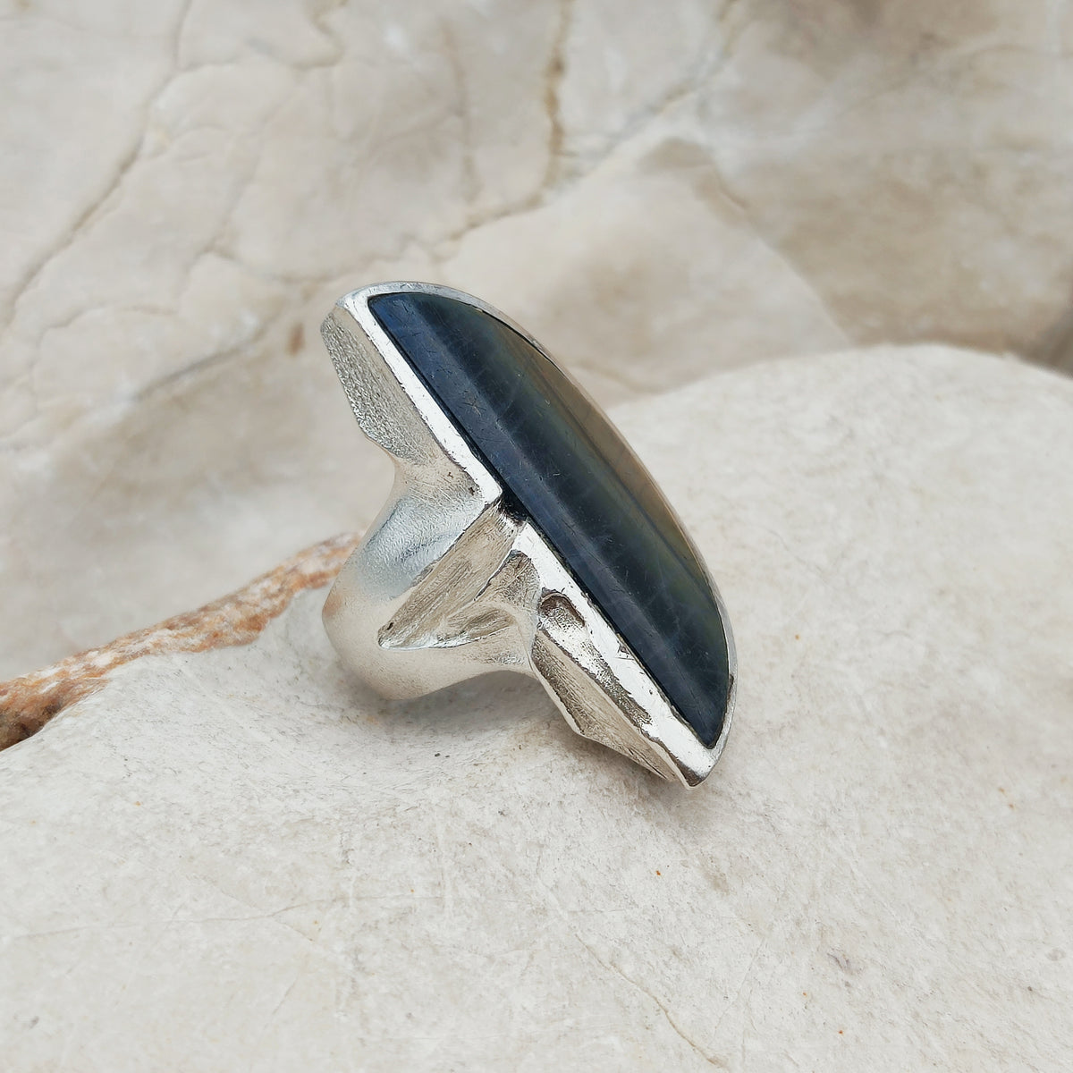 Vintage Honka Silver Ring by Zoltan Popovits for Lapponia