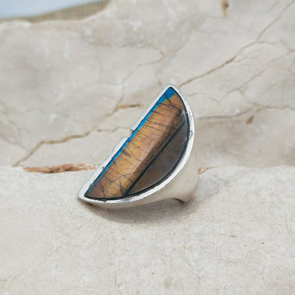 Vintage Honka Silver Ring by Zoltan Popovits for Lapponia
