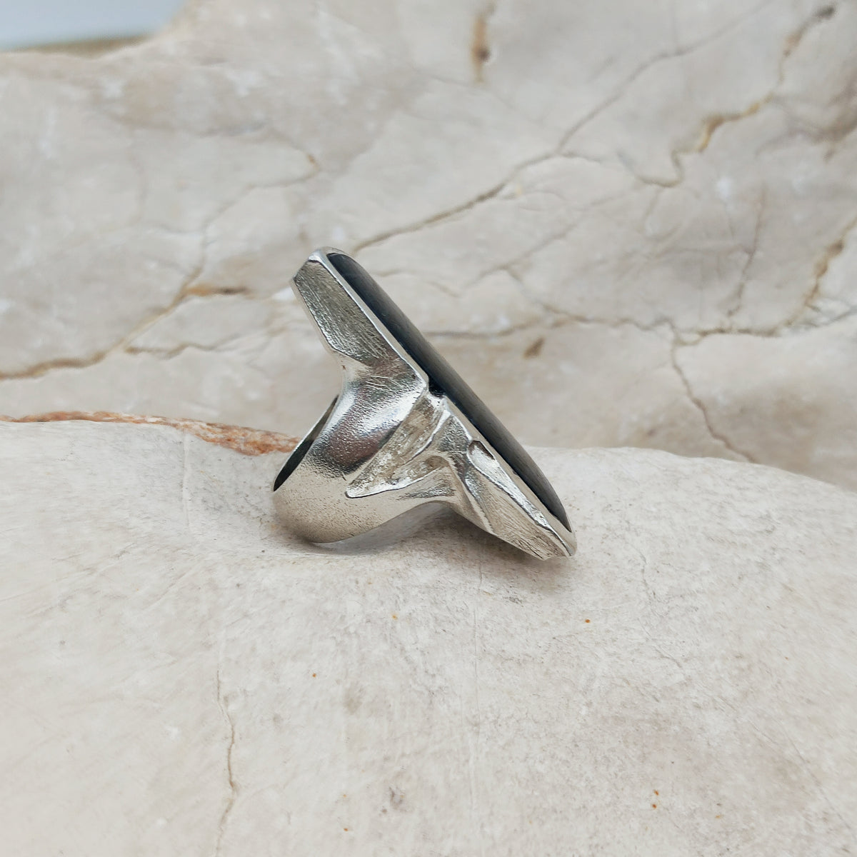 Vintage Honka Silver Ring by Zoltan Popovits for Lapponia