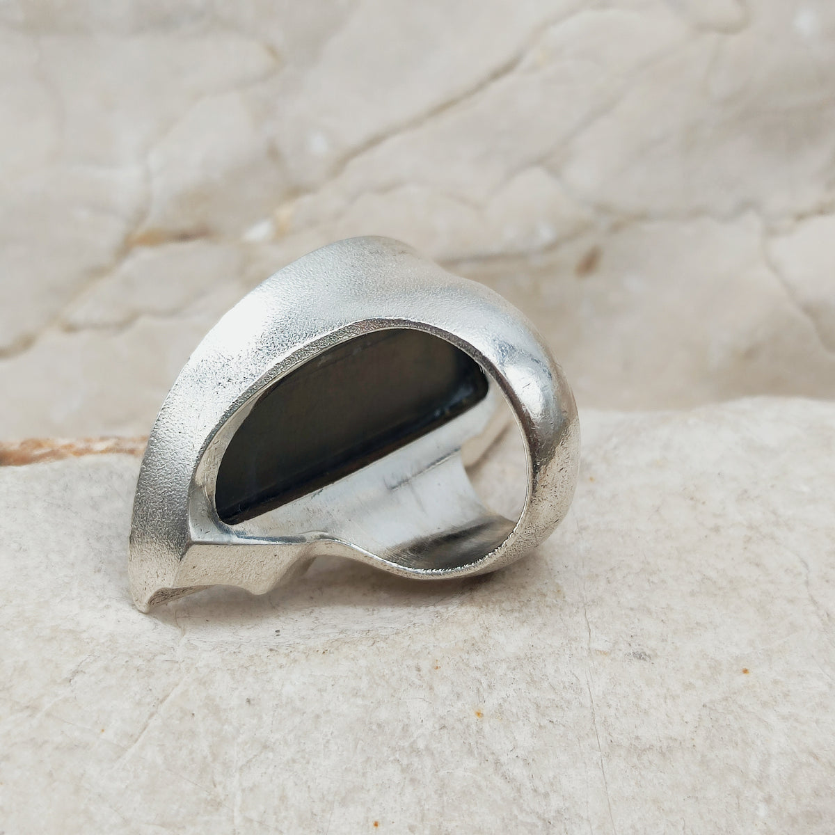 Vintage Honka Silver Ring by Zoltan Popovits for Lapponia