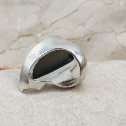 Vintage Honka Silver Ring by Zoltan Popovits for Lapponia