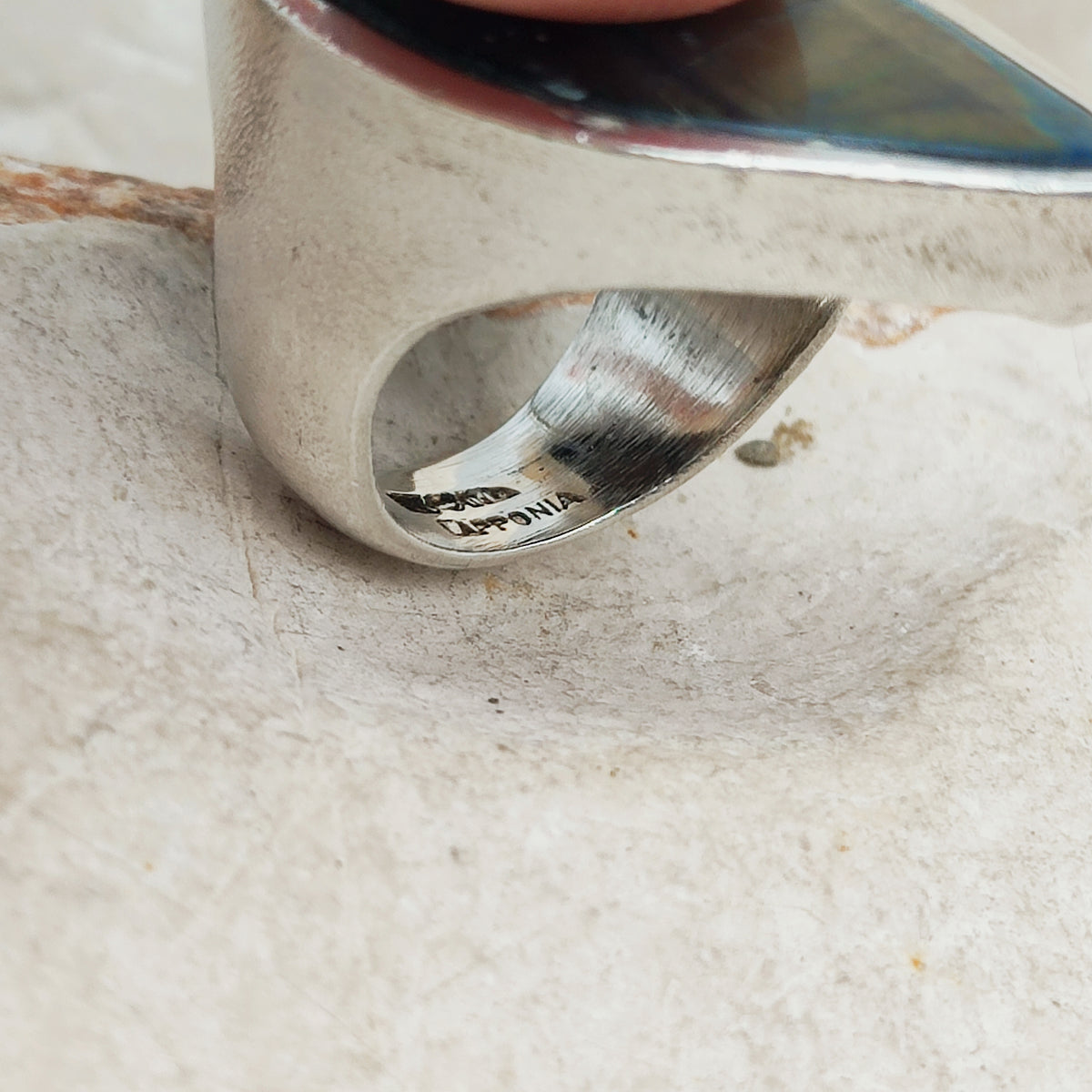 Vintage Honka Silver Ring by Zoltan Popovits for Lapponia
