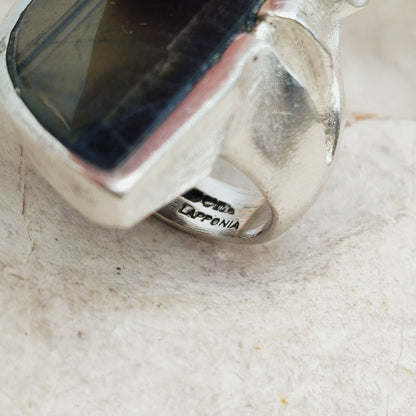 Vintage Honka Silver Ring by Zoltan Popovits for Lapponia