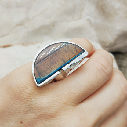Vintage Honka Silver Ring by Zoltan Popovits for Lapponia