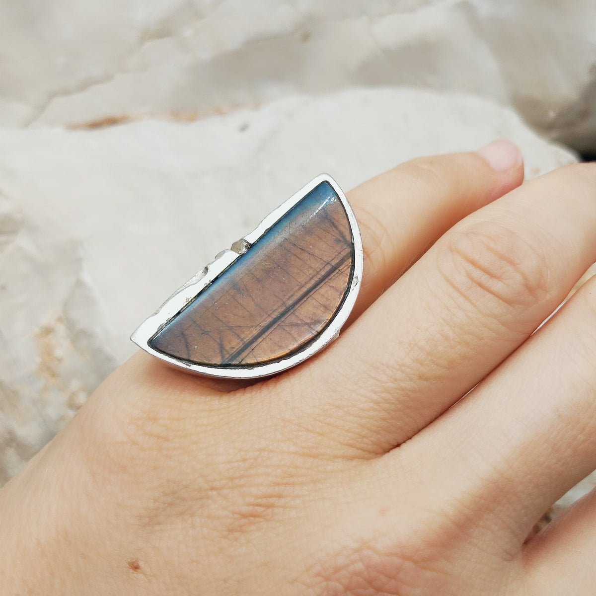 Vintage Honka Silver Ring by Zoltan Popovits for Lapponia