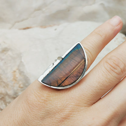 Vintage Honka Silver Ring by Zoltan Popovits for Lapponia