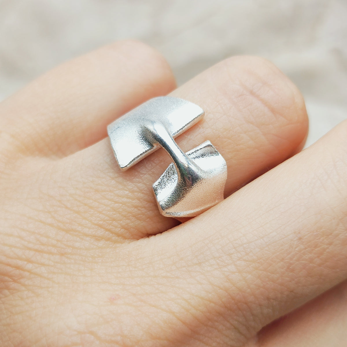 Styks Sterling Silver Ring by Björn Weckström for Lapponia 2008