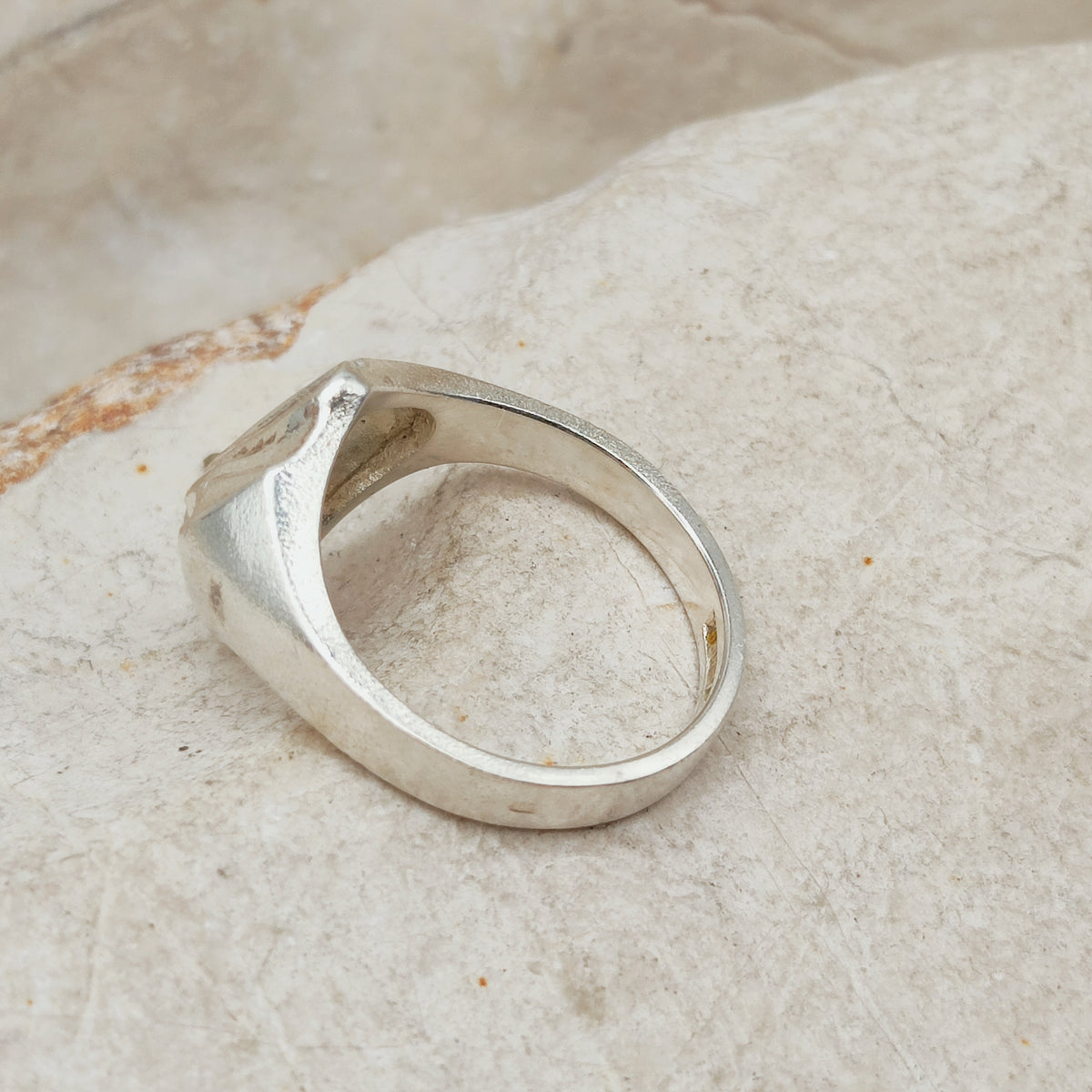 Vintage Lapponia Folded-Form Sterling Silver Ring, 1988