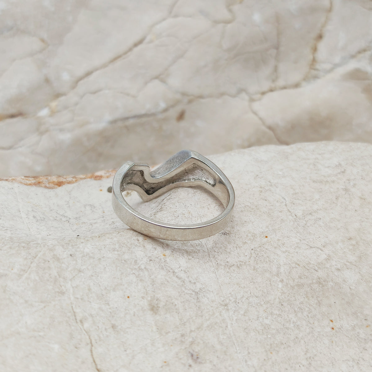 Vintage Lapponia Hebe Sterling Silver Ring by Björn Weckström 1988