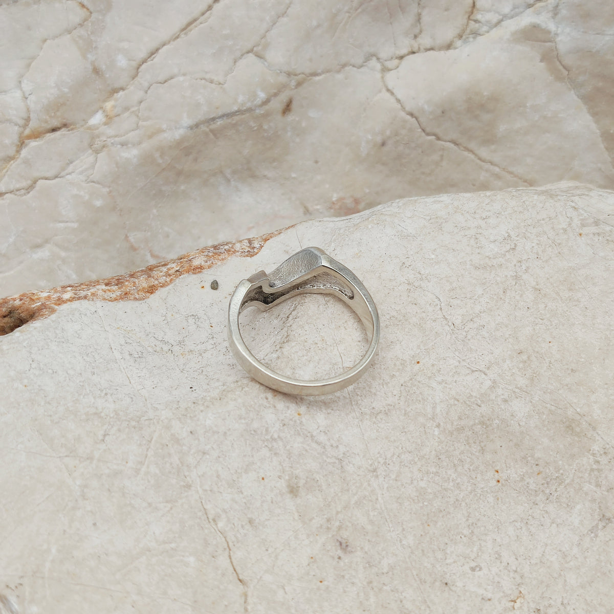 Vintage Lapponia Hebe Sterling Silver Ring by Björn Weckström 1988