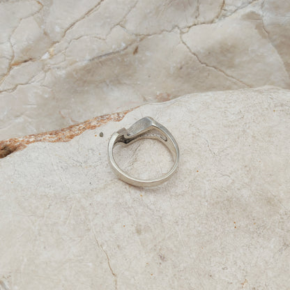 Vintage Lapponia Hebe Sterling Silver Ring by Björn Weckström 1988