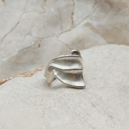 Tango Sterling Silver Ring by Zoltan Popovits for Lapponia