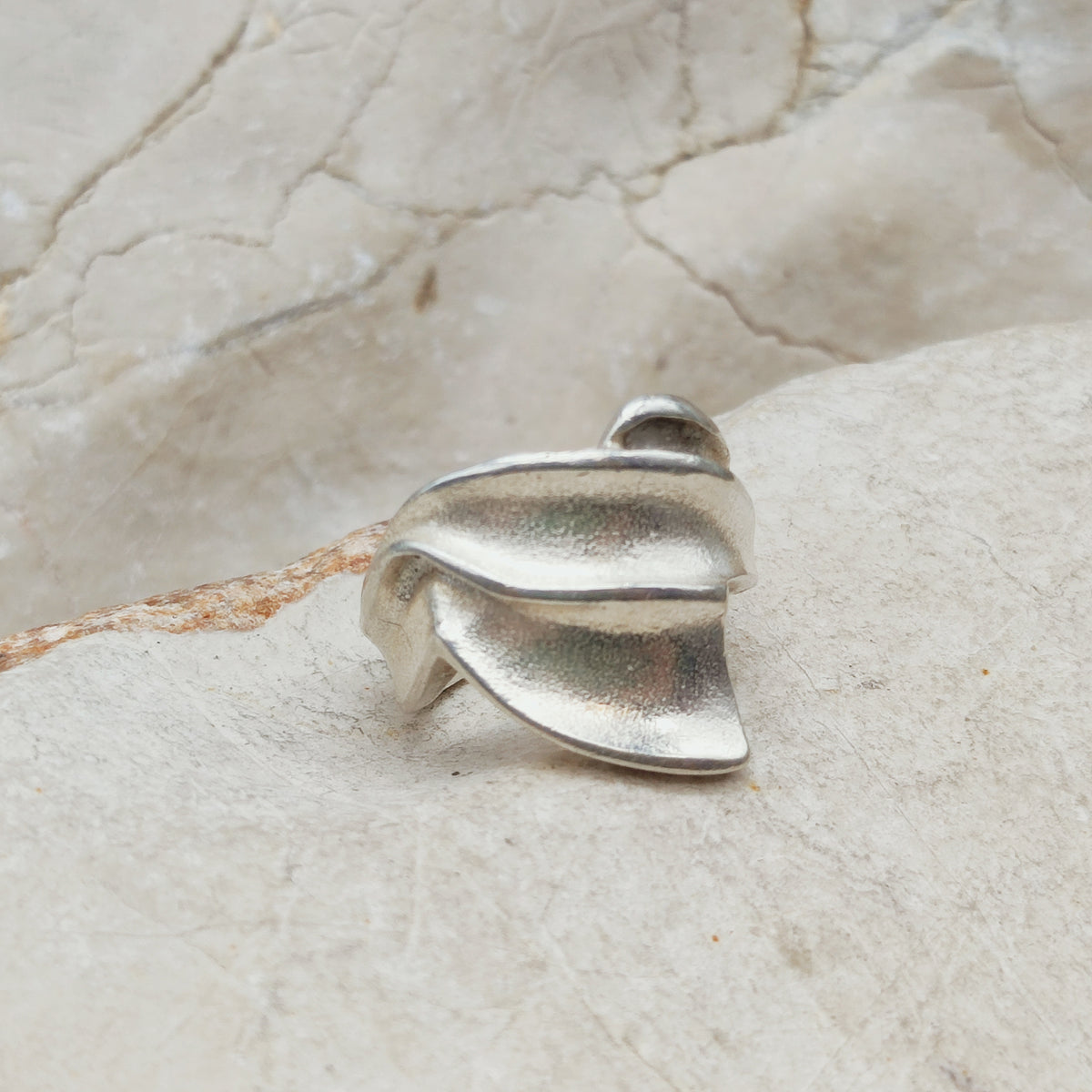 Tango Sterling Silver Ring by Zoltan Popovits for Lapponia