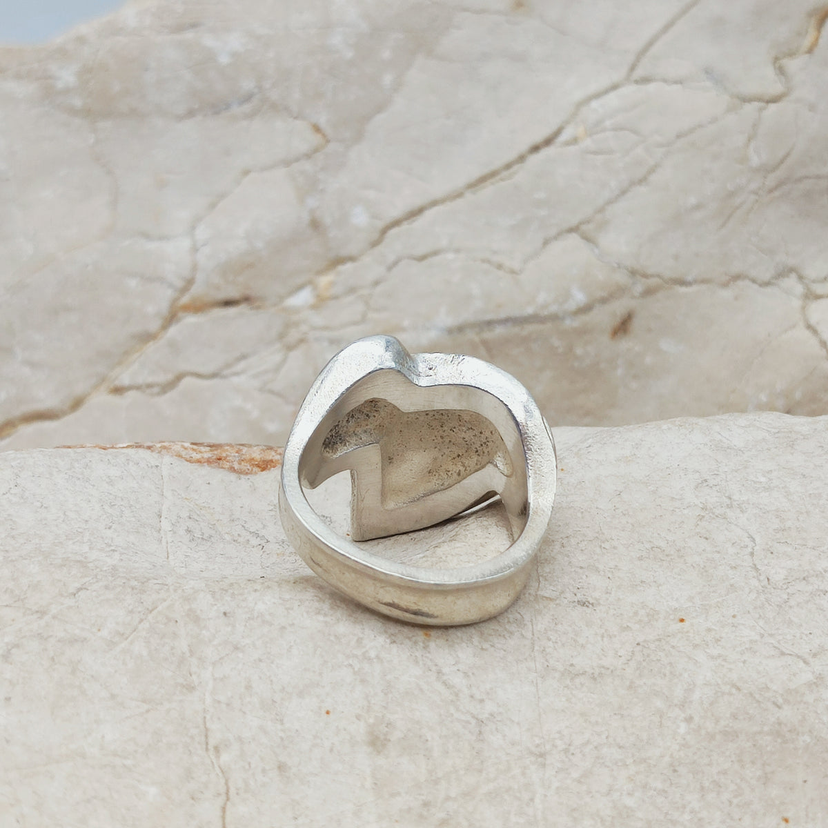 Tango Sterling Silver Ring by Zoltan Popovits for Lapponia