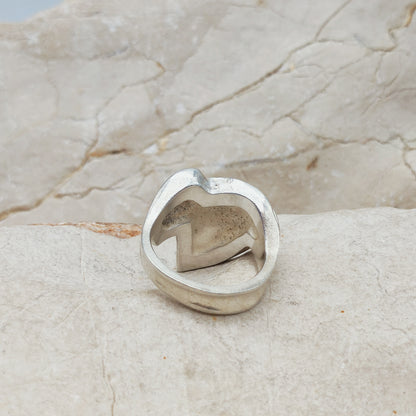 Tango Sterling Silver Ring by Zoltan Popovits for Lapponia
