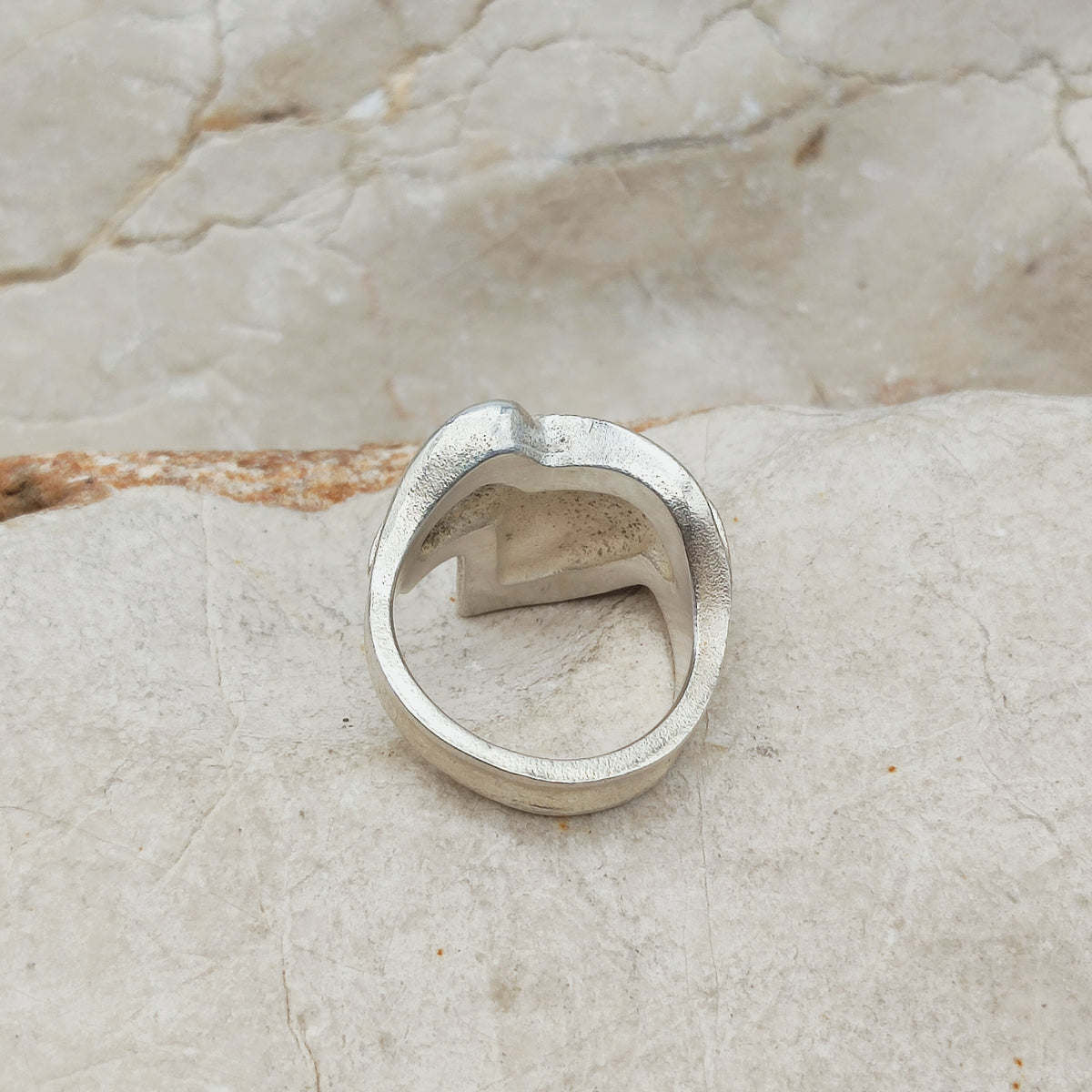 Tango Sterling Silver Ring by Zoltan Popovits for Lapponia