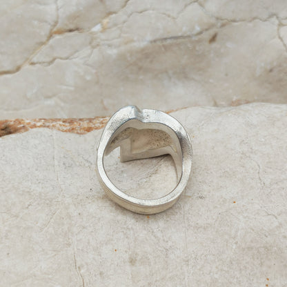Tango Sterling Silver Ring by Zoltan Popovits for Lapponia
