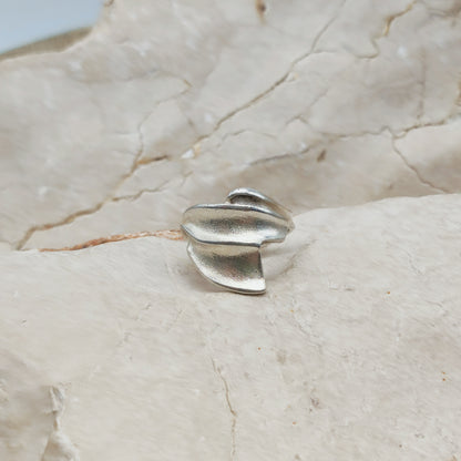 Tango Sterling Silver Ring by Zoltan Popovits for Lapponia