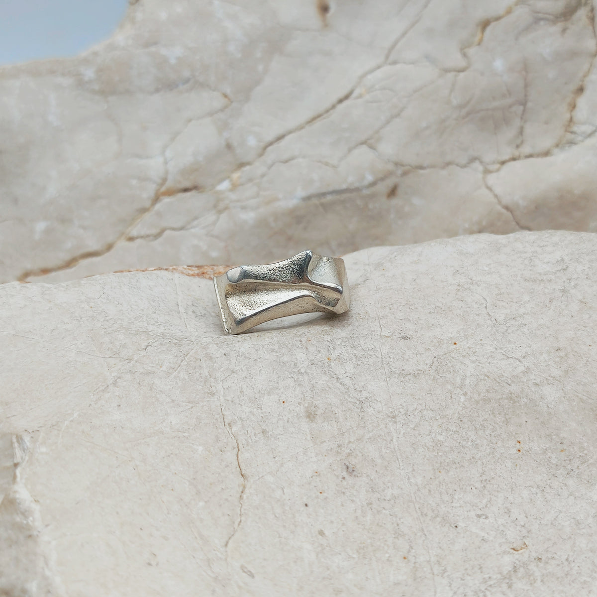 Vintage Mira Sterling Silver Ring by Björn Weckström for Lapponia 1989