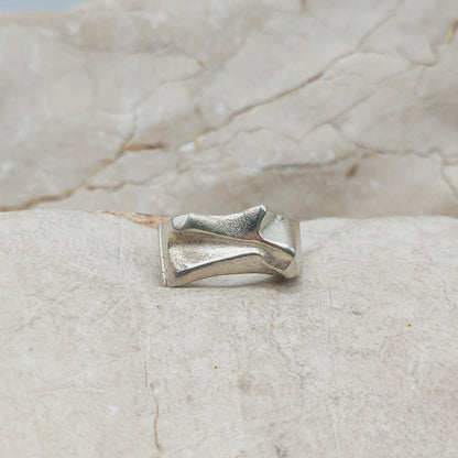 Vintage Mira Sterling Silver Ring by Björn Weckström for Lapponia 1989