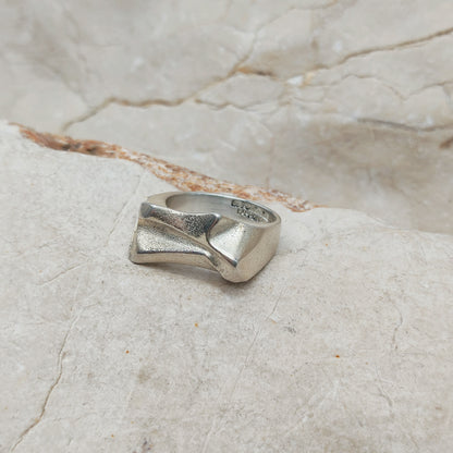 Vintage Mira Sterling Silver Ring by Björn Weckström for Lapponia 1989