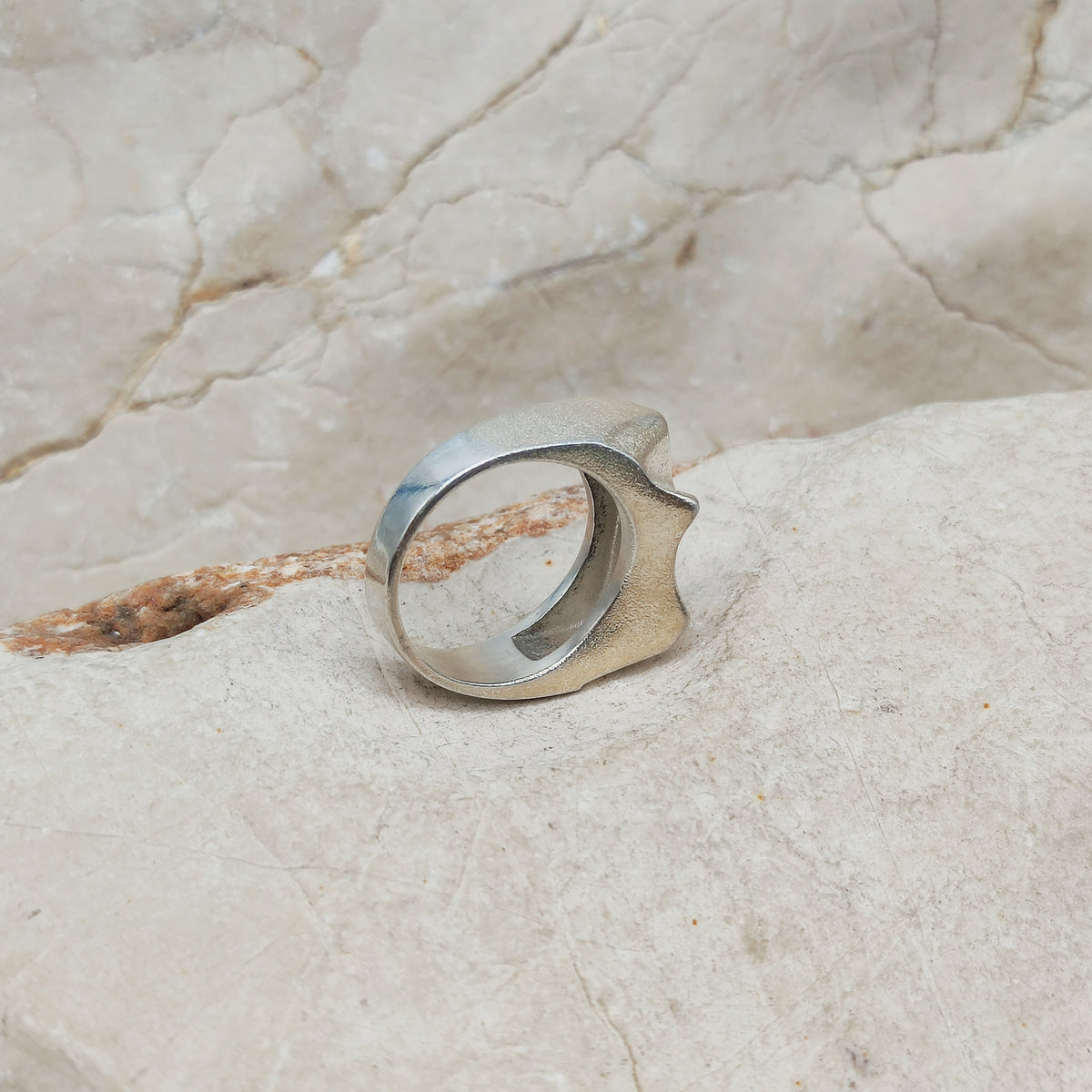 Vintage Mira Sterling Silver Ring by Björn Weckström for Lapponia 1989