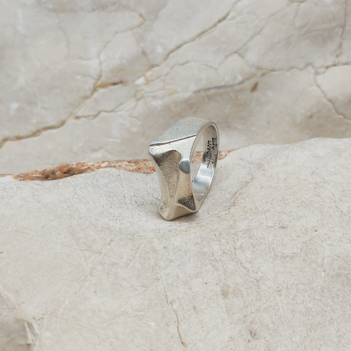 Vintage Mira Sterling Silver Ring by Björn Weckström for Lapponia 1989