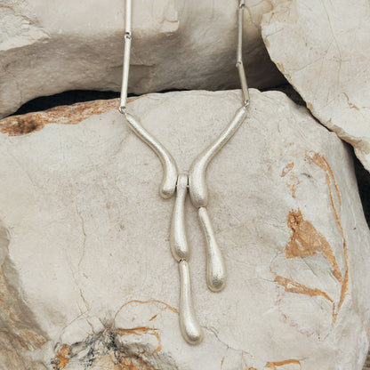 Lapponia Ice Drops ‘50 Years’ Sterling Silver Necklace by Chao-Hsien Kuo, 2009