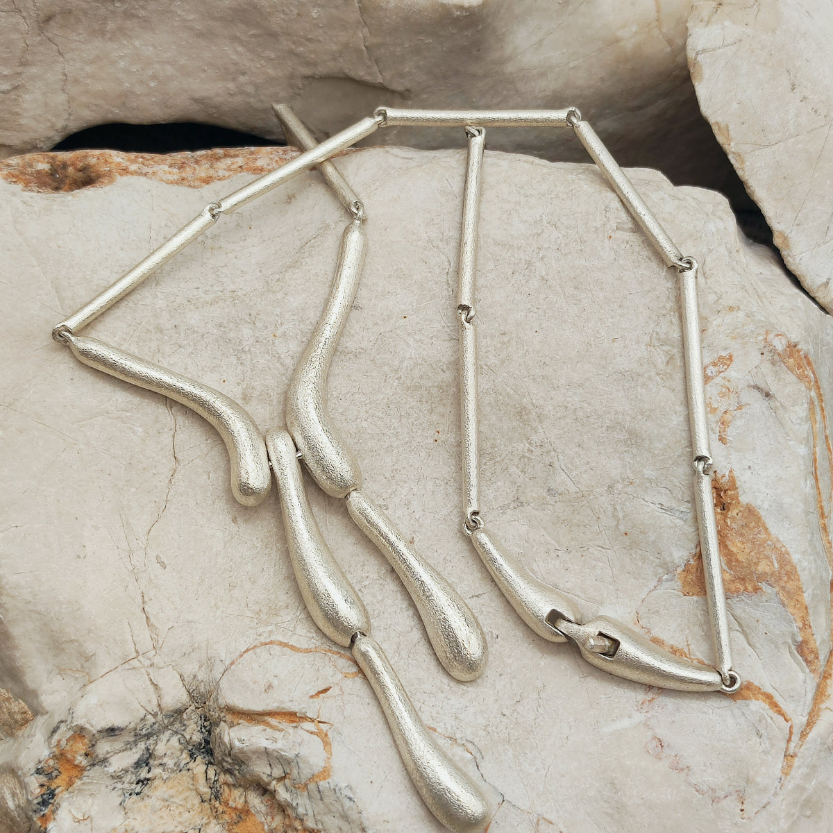 Lapponia Ice Drops ‘50 Years’ Sterling Silver Necklace by Chao-Hsien Kuo, 2009