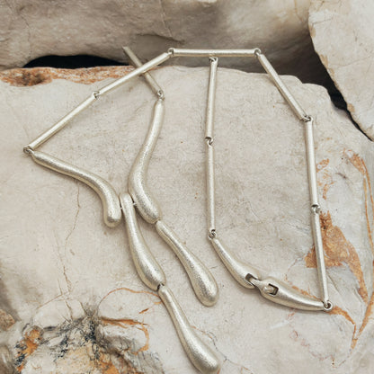 Lapponia Ice Drops ‘50 Years’ Sterling Silver Necklace by Chao-Hsien Kuo, 2009