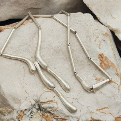 Lapponia Ice Drops ‘50 Years’ Sterling Silver Necklace by Chao-Hsien Kuo, 2009