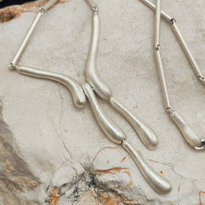 Lapponia Ice Drops ‘50 Years’ Sterling Silver Necklace by Chao-Hsien Kuo, 2009